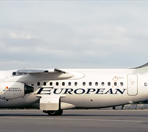 Jersey European BAe Avro RJ-85