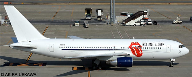 Rolling Stones Boeing 767-200 (Operated By Aeronexus)