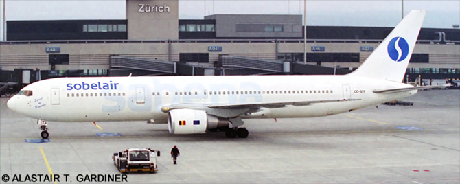 Sobelair Boeing 767-300 (Sabena Livery)