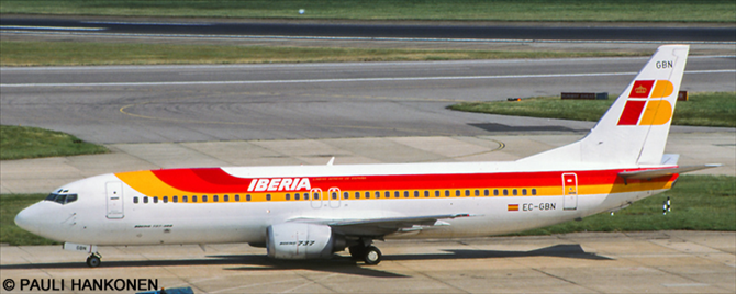 Iberia Boeing 737-400 (Old Livery)