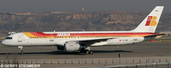 Iberia Boeing 757-200 (Old Livery)