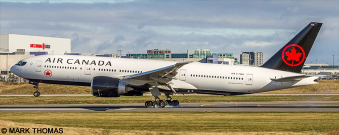 Air Canada Boeing 777-200 (New Livery - With Digital Silk)