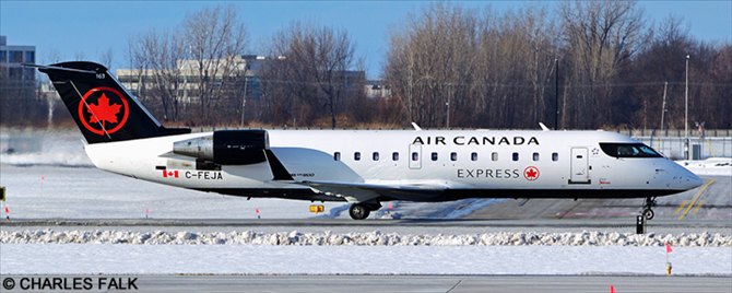 Air Canada Express Bombardier CRJ-200 (New Livery - With Digital Silk)