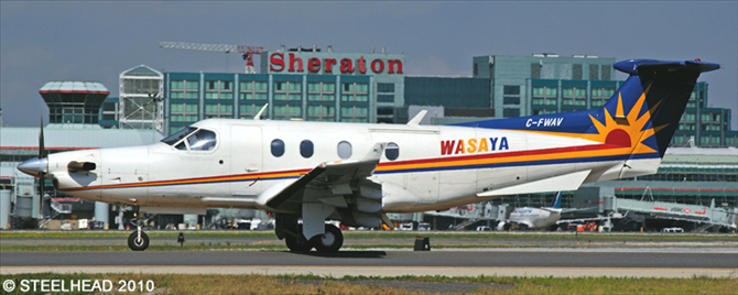 Wasaya Airways Pilatus PC-12 (With Digital Silk)