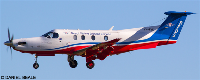 Royal Flying Doctor Service RFDS Pilatus PC-12 (With Digital Silk)