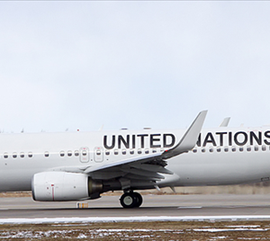 United Nations UN Boeing 737-800