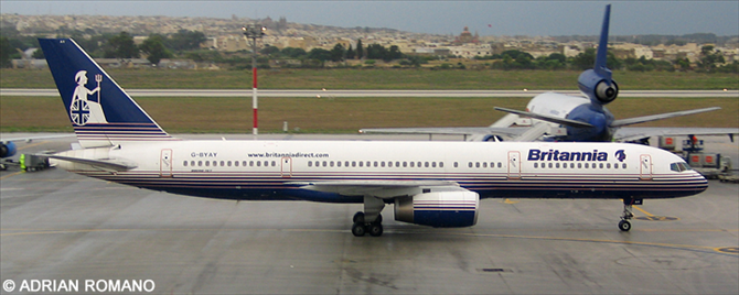 Britannia Airways Boeing 757-200