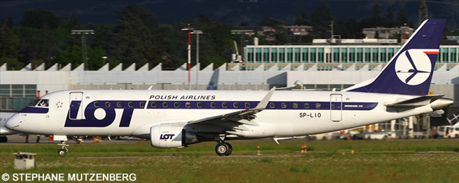 LOT Polish Airlines Embraer E175