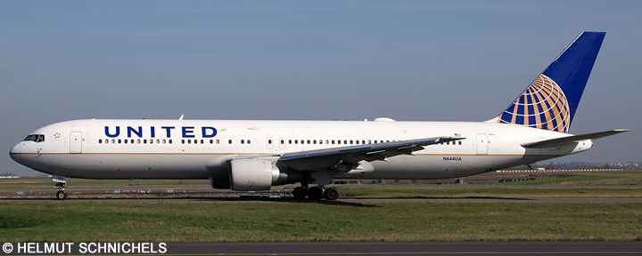 United Airlines Boeing 767-300 (Continental Livery)