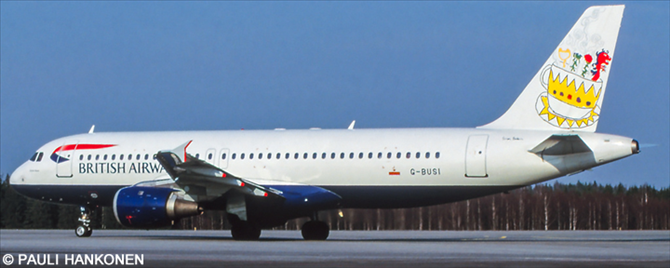 British Airways Airbus A320 (British Blend Livery)