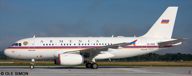 Armenian Government Airbus A319