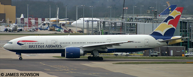 British Airways Boeing 777-200 (Wings Denmark Livery)