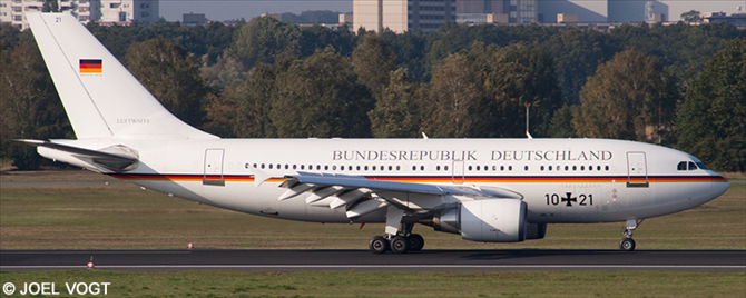 German Air Force Luftwaffe Airbus A310-300 (New Livery)
