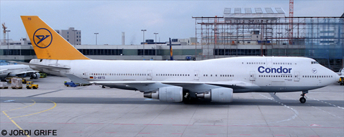 Condor Boeing 747-400 (Operated By Lufthansa)