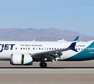 Westjet Boeing 737-8 MAX (New Livery - With Digital Silk)