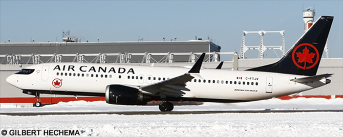 Air Canada Boeing 737-8 MAX (New Livery - With Digital Silk)