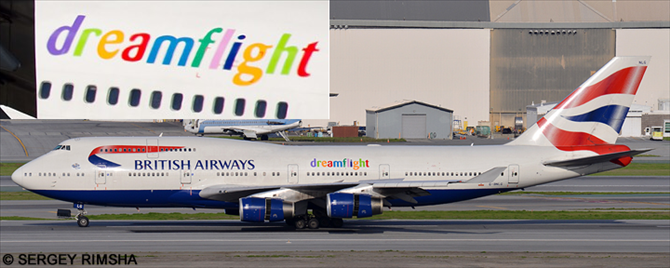 British Airways Boeing 747-400 (Dreamflight Livery)
