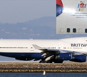British Airways Boeing 747-400 (Queen Elizabeth II's Diamond Jubilee Livery)