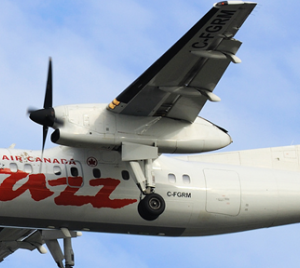 Air Canada Jazz DeHavilland Dash 8-100 (Red)