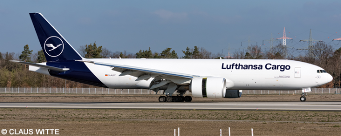 Lufthansa Cargo Boeing 777-200F (New Livery - With Digital Silk)