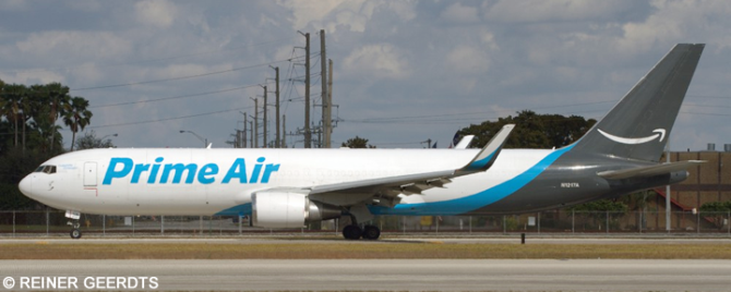 Amazon Prime Air Boeing 767-300WL (Operated by Atlas Air - With Digital Silk)