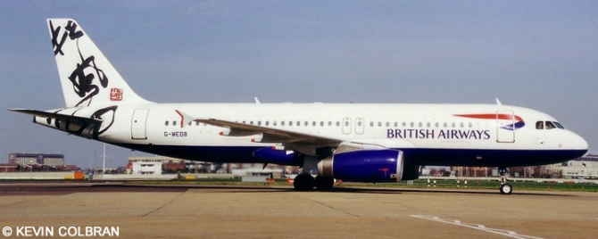 British Airways Airbus A320 (Rendezvous Livery)
