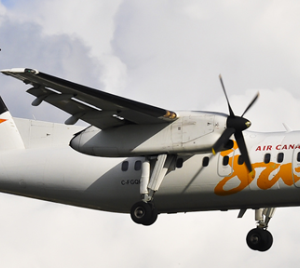 Air Canada Jazz DeHavilland Dash 8-100 (Yellow)