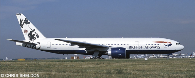 British Airways Boeing 777-200 (Rendezvous Livery)
