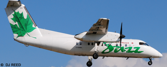Air Canada Jazz DeHavilland Dash 8-100 (Green)