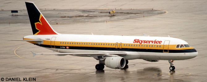 Skyservice Airbus A320 (Monarch Airlines Livery)