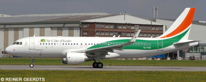 Air Côte d’Ivoire Airbus A320