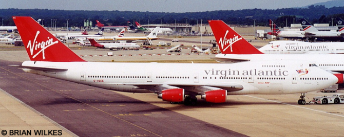 Virgin Atlantic Airways Boeing 747-200 (Old Livery)