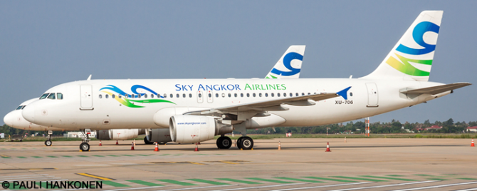 Sky Angkor Airlines Airbus A320