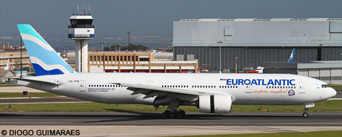 EuroAtlantic Airways Boeing 777-200 (New Livery)