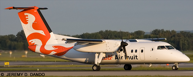Air Inuit DeHavilland Dash 8-100 (New Livery)