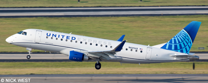 United Airlines Embraer E175 (New Livery)