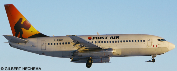 First Air Boeing 737-200 (Drum Dancer Tail)