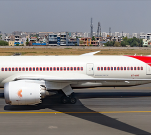 Air India Boeing 787-8 (New Livery - With 150 Years of Celebrating Mahatama Decal)