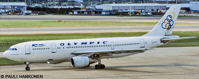 Olympic Airways Airbus A300B4 (White Livery)