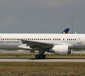 United Nations UN Boeing 757-200 (Operated by VIM Airlines)
