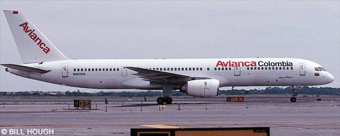Avianca Boeing 757-200 (White Livery)