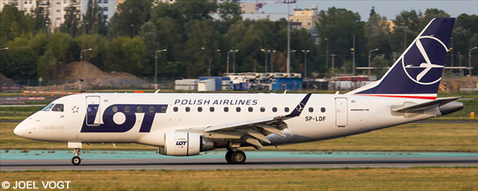 LOT Polish Airlines Embraer E170 (New Livery)