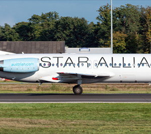 Austrian Airlines Fokker F-100 (Star Alliance Livery)