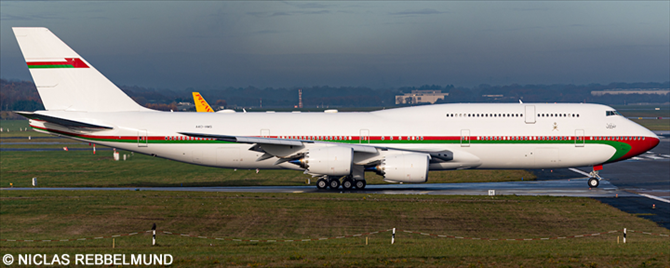 Oman Royal Flight Boeing 747-8