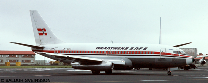 Braathens Safe Boeing 737-200