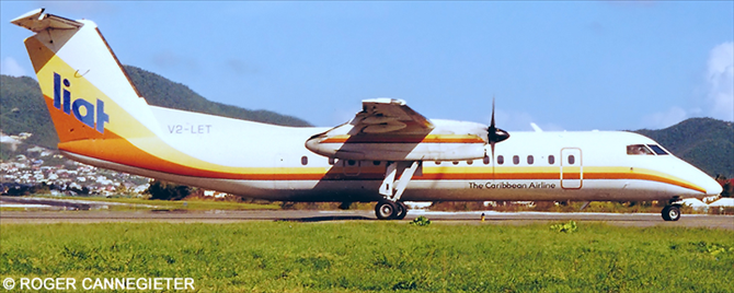 LIAT DeHavilland Dash 8-300 (Old Livery)
