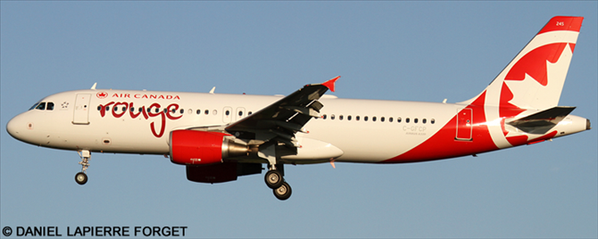 Air Canada Rouge Airbus A320