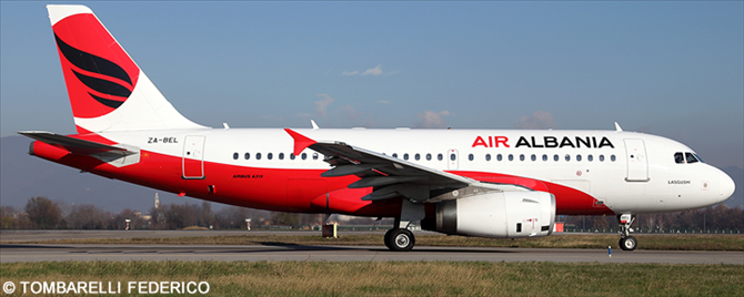 Air Albania Airbus A319