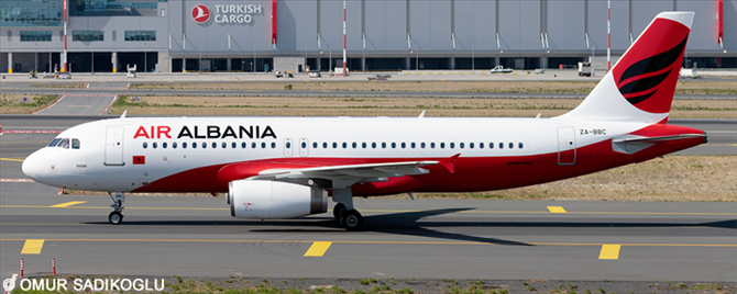 Air Albania Airbus A320