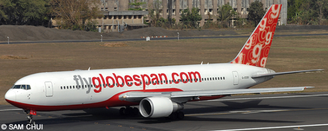 Flyglobespan Boeing 767-300 (White Engine Livery)